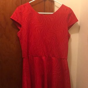 Red Christmas dress